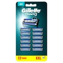 GILLETTE BLADES NOŽE PRE STROJ STROJ MACH3 ORIGINÁLNE VLOŽKY 11 KS--84