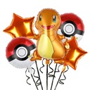 POKEMON BALÓN SET Charmander DEKORÁCIA hélium 5s