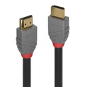 HDMI 2.0 kábel LINDY Vysokorýchlostný M/M 3m čierny/anth