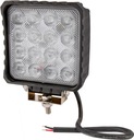 LED pracovná lampa, štvorcová, 48W 3840 lm 10/30V