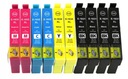 10x ATRAMENTY PRE TLAČIAREŇ EPSON WF-2540WF WF-2630WF XL