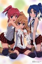 Plagát anime Manga Toradora! tora_020 A1+