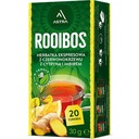 ROOIBOS ČAJ CITRÓN A ZÁZVOR 20 Vrecúšok