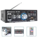 Zosilňovač 2x 40W FM USB SD MP3 8 OHM diaľkové ovládanie