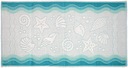 Osuška Flora Ocean 70x140 Turquoise Greno