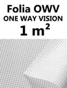 Fólia OWV One Way Vision s potlačou 1 m2