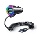 AUTONABÍJAČKA JOYROOM 3v1 USB C KÁBEL 1,5m