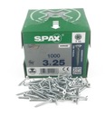 Spax skrutky 3,5x25 1000ks WIROX 4CUT TX T20