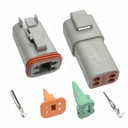 DEUTSCH DT CUBE CONNECTOR 4 PIN zástrčka + US zásuvka