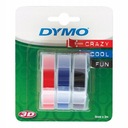 DYMO 3D páska OMEGA JUNIOR x3 MIX raziaca páska