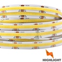 10m COB CCT LED pás 24V 16W ​​​​3000-6500K 640 LED/m