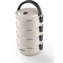 THERMOS PREPRAVNÍK OBEDOV 4 DIELNE LT6024 BÉŽOVÝ