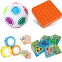 FIDGET TOYS SET LOPTA POP IT RING Sensory