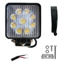 LED 9 LED HALOGEN PIPER PRACOVNÁ LAMPA 12V 24V