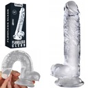 Priehľadná šnúrka DILD s prísavkou 19cm PENIS