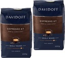 DAVIDOFF ESPRESSO 57 INTENZÍVNYCH ZRNKOV 2x 500g