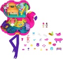 POLLY POCKET BEACH PARTY SET FLAMING DOLL