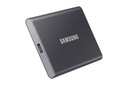 Externý SSD disk Samsung T7 (1 TB; USB 3.2; sivý; MU-PC1T0T/WW)