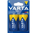 VARTA LR20 vysokoenergetické alkalické batérie, 2 kusy