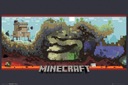 Herný plagát Minecraft underground monsters 91,5 x 61 cm