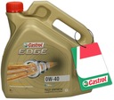 CASTROL EDGE 0W40 TITANIUM FST 0W-40 4L + ZADARMO