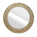 Okrúhle nástenné zrkadlo Boho Circle 70 cm