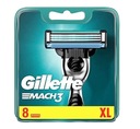 GILLETTE MACH3 NÁHRADNÉ VLOŽKY BLADES BLADES 8 ks XL