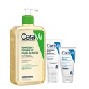 CeraVe Set hydratačný krém na tvár 52 ml, penivý olej 473 ml