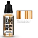 Chrome Paint Bronze 17ml - farba so zrkadlovým efektom