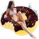 NAFUKOVACÍ KRUH NA PLÁVANIE VEĽKÝ KRUH NA BAZÉNOVÚ VODU DONUT XXL 120CM