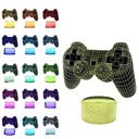 Nočné svetlo Gamepad 3D LED farebný USB + diaľkové ovládanie