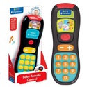 CLEMENTONI TV REMOTE INTERAKTIVE edukačná hračka pre bábätká +10 mesiacov