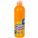 Fluorescenčná oranžová školská farba 250 ml