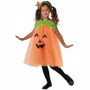 HALLOWEENSKÝ OUTFIT ŠATY TEKVICE DĹŽKA 60 CM