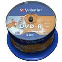 VERBATIM DVD-R AZO DISK 4,7GB 16X SPEED 50 ks.