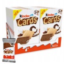 Kinder Cards Oblátky Tyčinky Sušienky so smotanou Ferrero 18 balení 54 ks