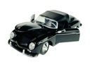 WELLY PORSCHE 356A SPEEDSTER SO STRECHOU ČIERNA 1:24