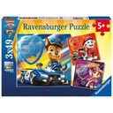 FILM RAVENSBURGER PUZZLE 3X49 Tlapková patrola