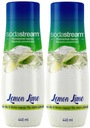 Sirup na Soda Stream Lemon Lime 2x440ML