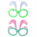 2 páry Bunny okuliare Bunny Headband