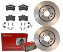 BREMBO DISKY+DLOŽKY VW GOLF IV BORA SEAT LEON