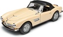 WELLY BMW 507 S BÉŽOVOU STRECHOU 1:24 NOVINKA KOV