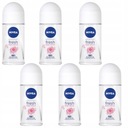 NIVEA Rose Touch Antiperspirant roll-on 50ml x 6 ks