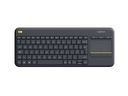 Bezdrôtová dotyková klávesnica Logitech K400+