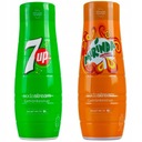 2x SODASTREAM MIRINDA 7UP KONCENTRÁT ŠŤAVY SIRUP