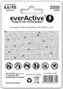 4x everActive R6/AA Ni-MH batérie 2000 mAh