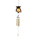 Owl Wind Chimes Vodotesné kovové zvončeky