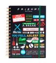 Notebook A5 Notebook Friends Friends lines 80k