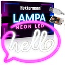 NEÓNOVÁ LED NÁSTROJNÁ LAMPA VISIACA NA STENE V IZBE