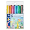 Staedtler S221 twist-up voskovky, 12 farieb